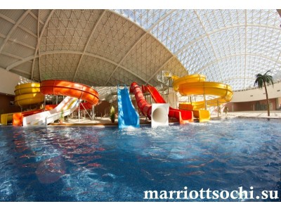 Отель «Marriott Krasnaya Polyana», аквапарк