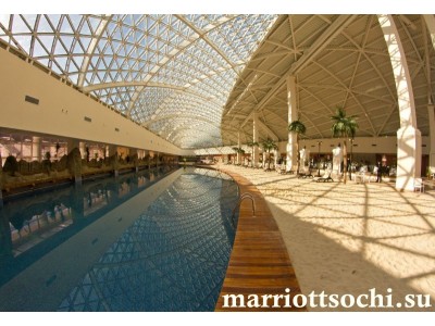 Отель «Marriott Krasnaya Polyana», аквапарк